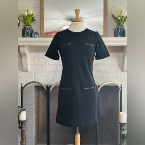 J Crew Factory Zipper Ponte Dress - size 2 NWOT